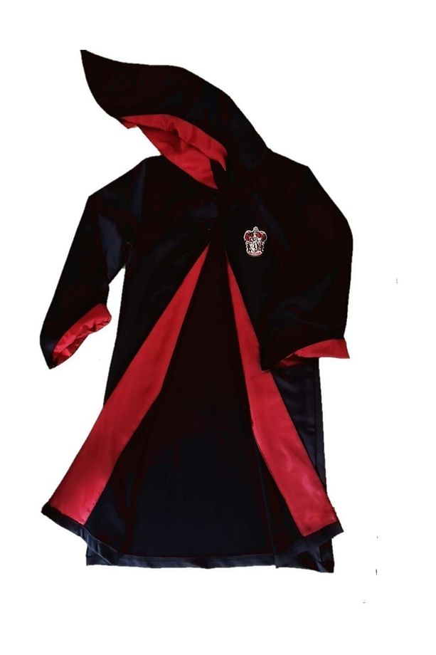 Harry Potter Cübbe Harry Potter Pelerin Gryffindor Cübbe Kostüm - 1