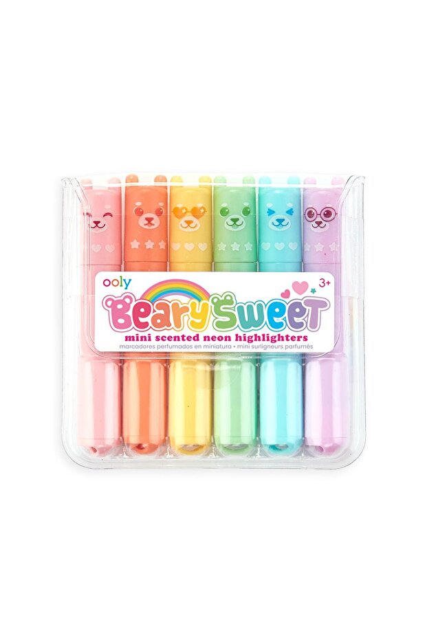 Beary Sweet Mini Scented Highlighter 6 Pack