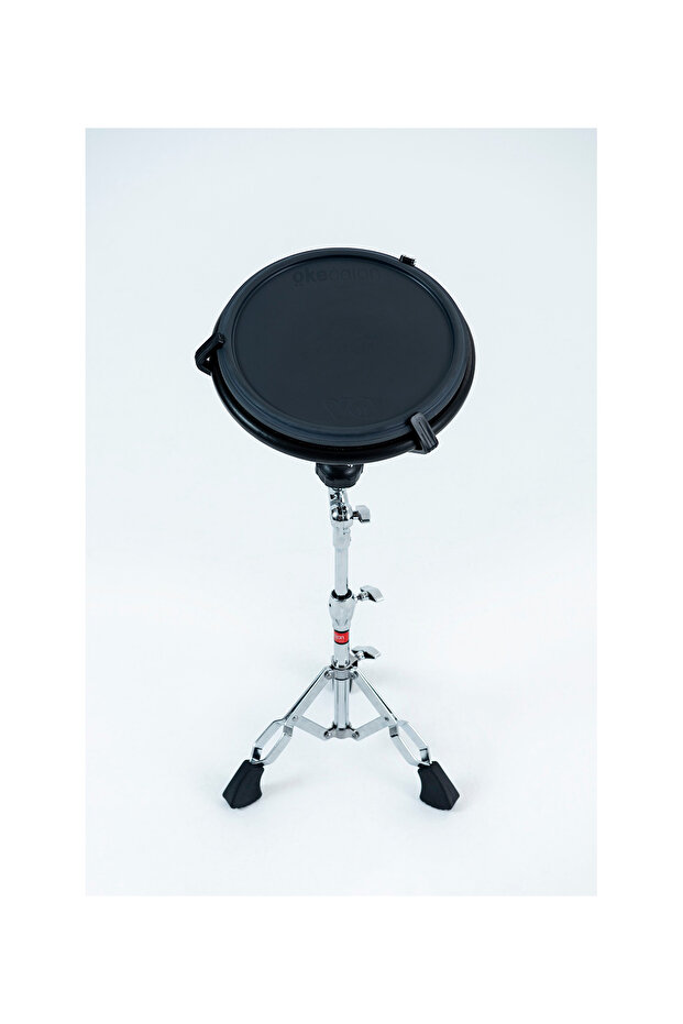 Volkan Öktem Signature Practice Pad, 25 Cm (10 Inç) Çift Taraflı Minder Pad, Davul Çalışma Pedi, Pad - 4
