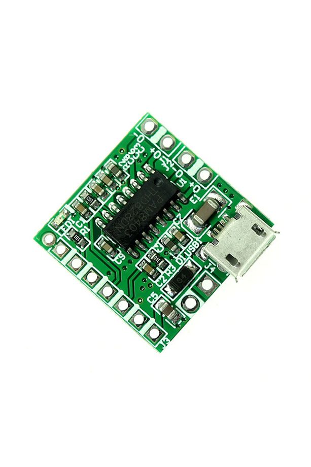 Pam8403 Mini Ses Yükseltici Class D 2x3w Amfi Kartı Micro Usb Beslemeli Stereo - 4