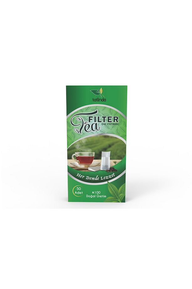 Tea Filter 2'li Paket (100 Adet Filtre) - 1
