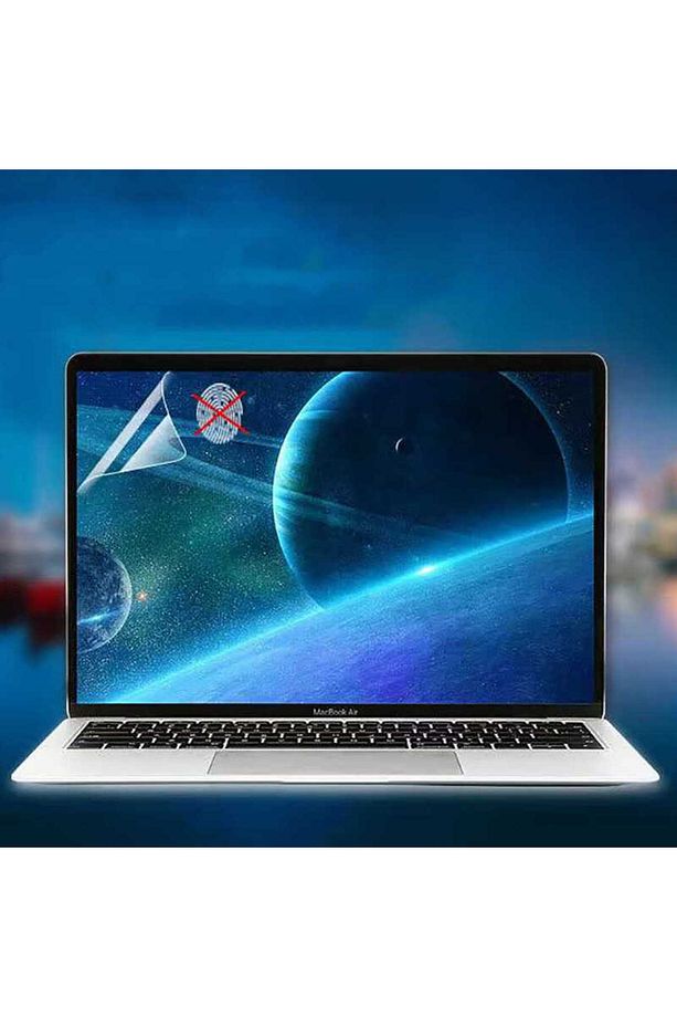 Macbook Air 13.6 M2 A2681 / M3 A3113 / M4 A3240 Uyumlu Kırılmaz Esnek Nano Ekran Koruyucu (2 ADET) - 4