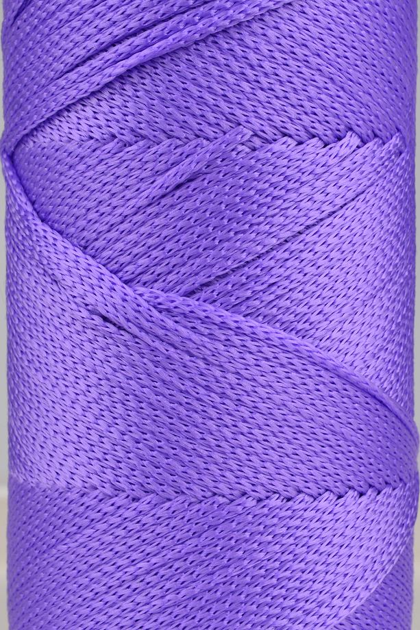 2 Mm - 200 gr Polyester Makrome Ipi Lila 230 M Polyester Makrome Ip Supla Ip Ve Çanta Ipliği - 3