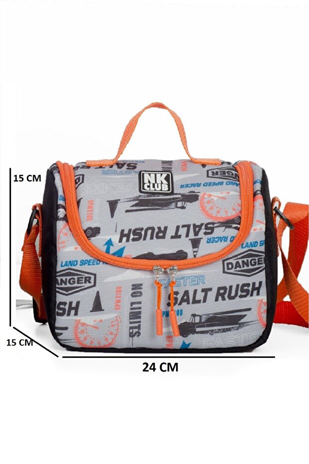 Patterned Single Compartment Lunch Box - 2