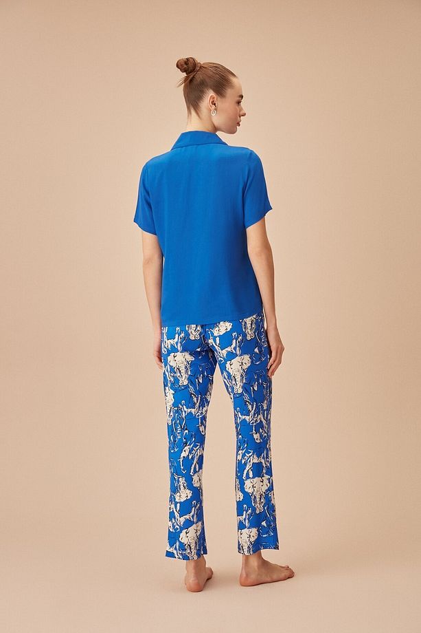 Cobalt Maskülen Pijama Takımı - 4