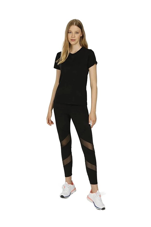 Ct131 0 Yaka Basic Kadin Body - Siyah - 2