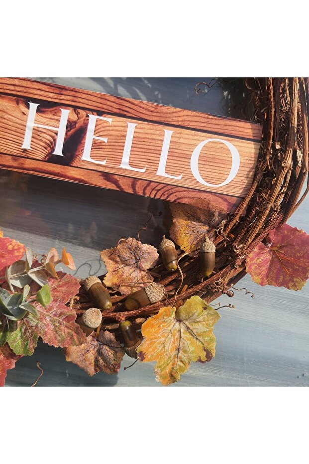 Balkabakli Model Kapi Süsü 40 Cm, Kapı Süsü, Kapı Çelenk - 5