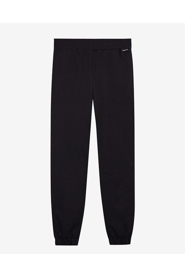 W New Basics Basics Elastic Cuff Jogger Kadın Siyah Eşofman Altı S222236-001 - 5
