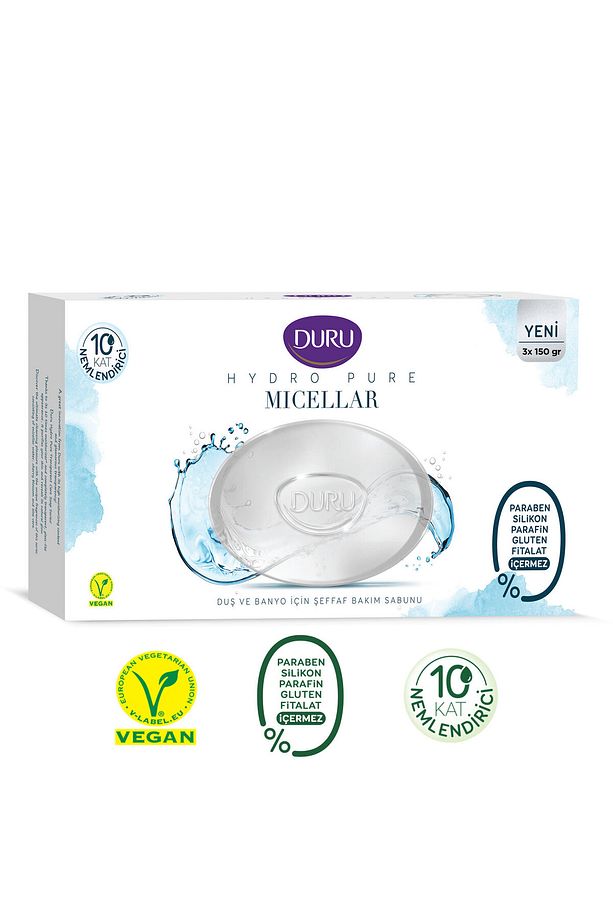 Hydro Pure Micellar 9 Adet Sabun 3x450gr - 4