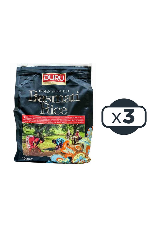 Basmati Pirinç 1 kg x 3 Adet - 1