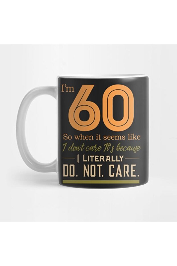 كوب عيد ميلاد لعمر 60 عامًا