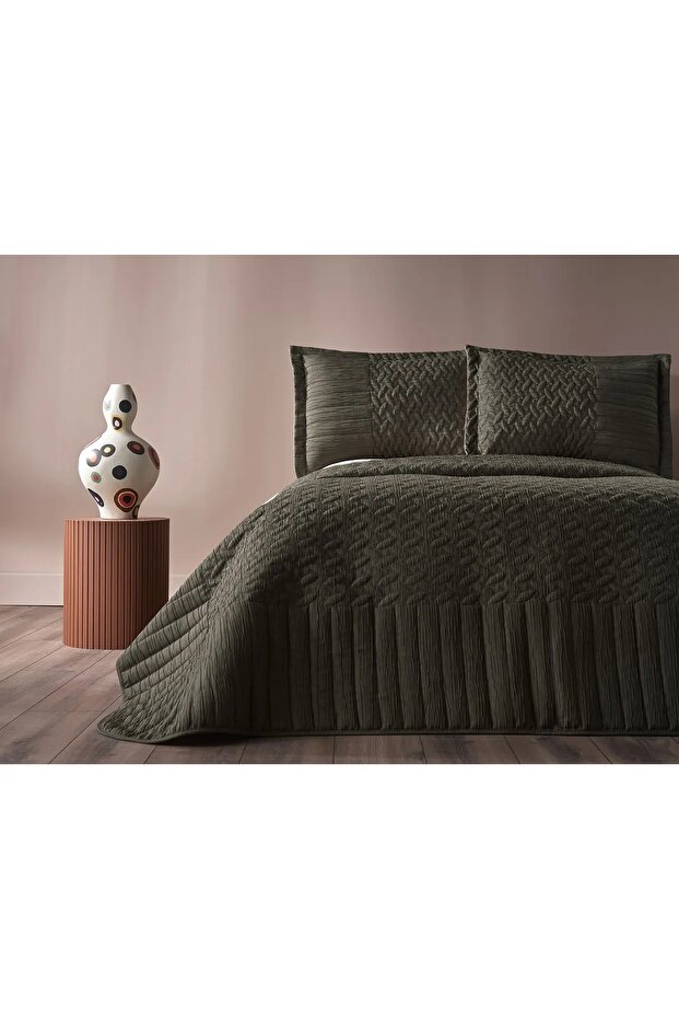 Mirage Yatak Örtüsü Yeşil - Çift Kişilik - 2