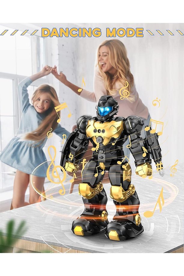 (yurt dışından)Çocuklar için Bakoherp Robot Oyuncak, Büyük Uzaktan Kumandalı RC Hareket Kontrol - 7