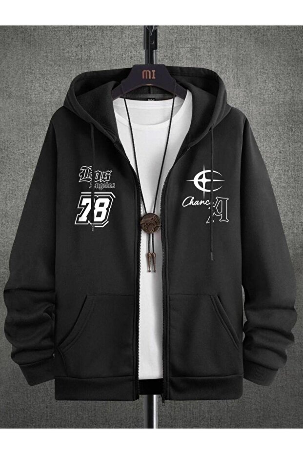 جاكيت شتوي بسحاب مع صوف من الداخل - 1