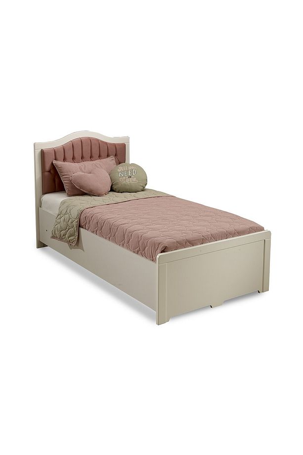 New Classy Pudra Tek Kişilik Yatak Örtüsü - 160x220 cm - 2