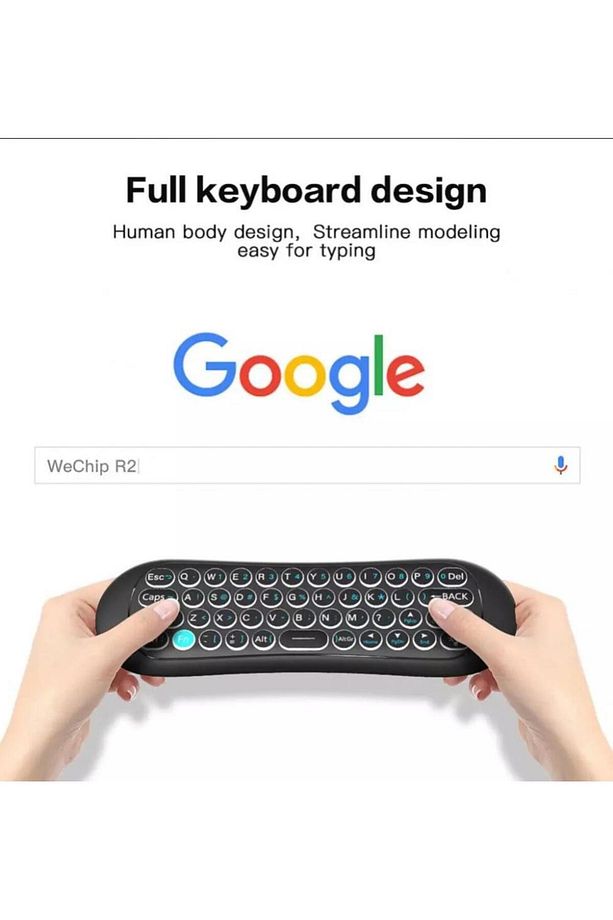 R2 Kablosuz Klavye Uzaktan Kumanda Air Mouse - 7