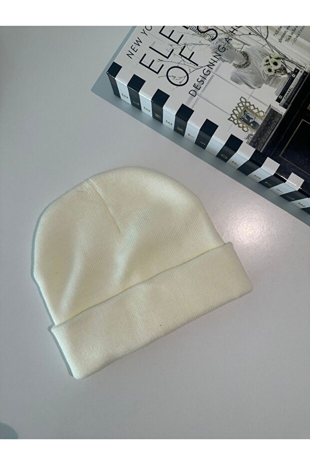 قبعة يونيسيكس بلون سادة - 1