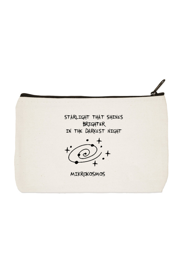 Starlight Printed Cloth Makeup Bag, Pen Holder, Handbag