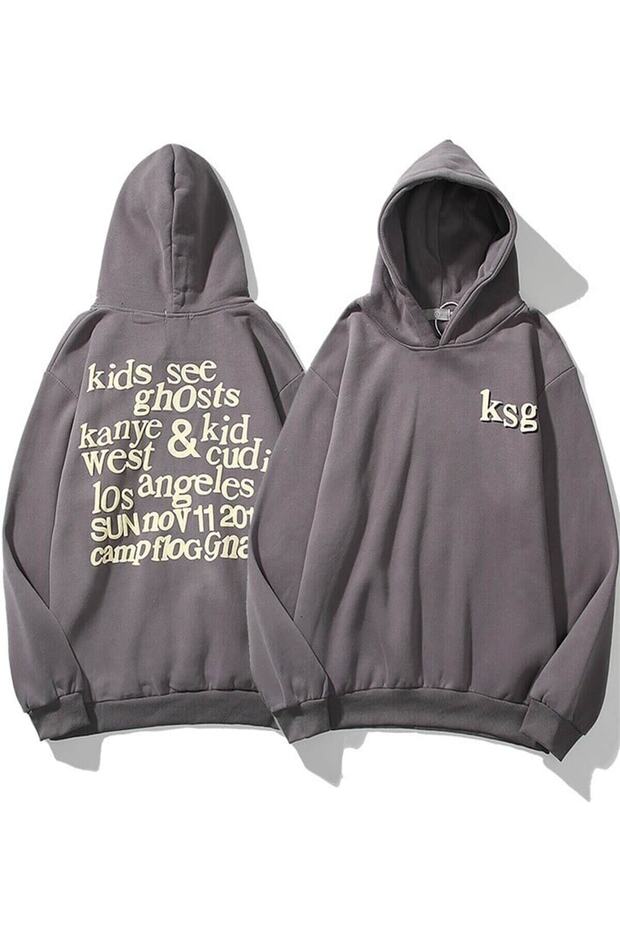 Ksg Oversize Sweatshirt Dark Gray Tr30022 TR30022