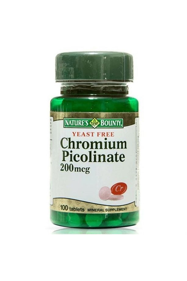 Chromium Picolinate 200 Mcg 100 Tablet - 1