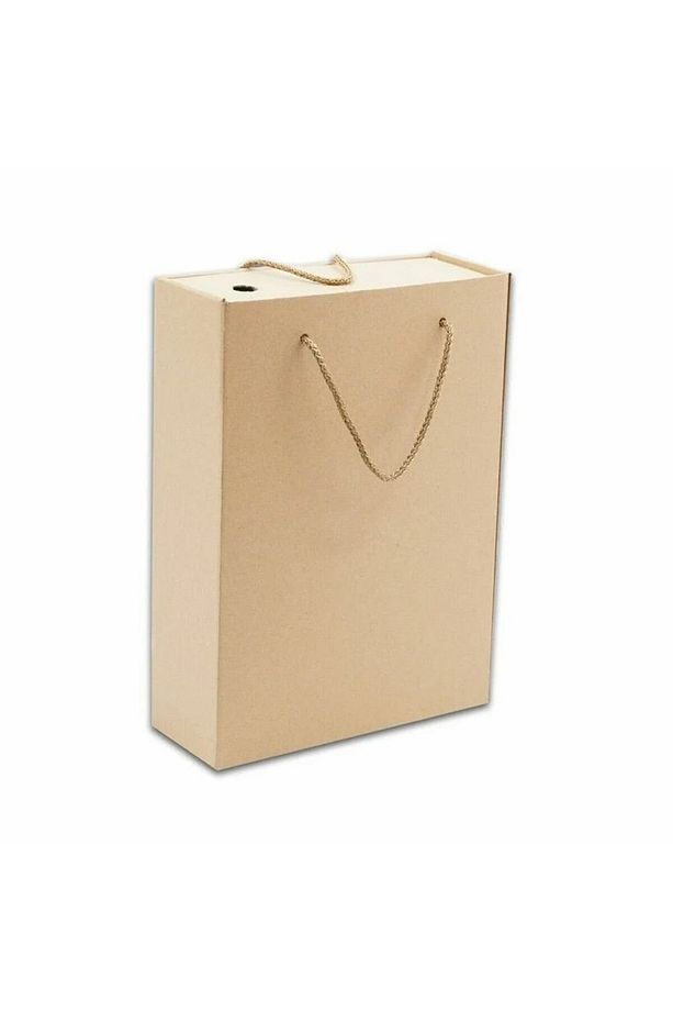 21x10,7x37,2 cm Esmer Çekmeceli Ayakkabı Kutusu 20 Adet - 2