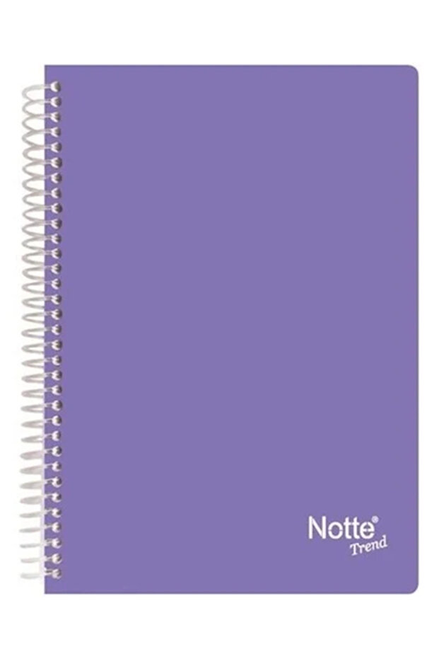 Trend A4 120 Sheets Checkered Notebook Spiral - 5