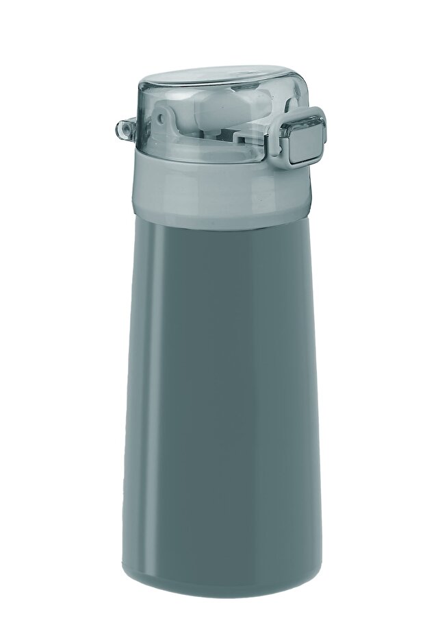 Premium Green Steel Flask 500 ml – with Lid & Silicone Straw