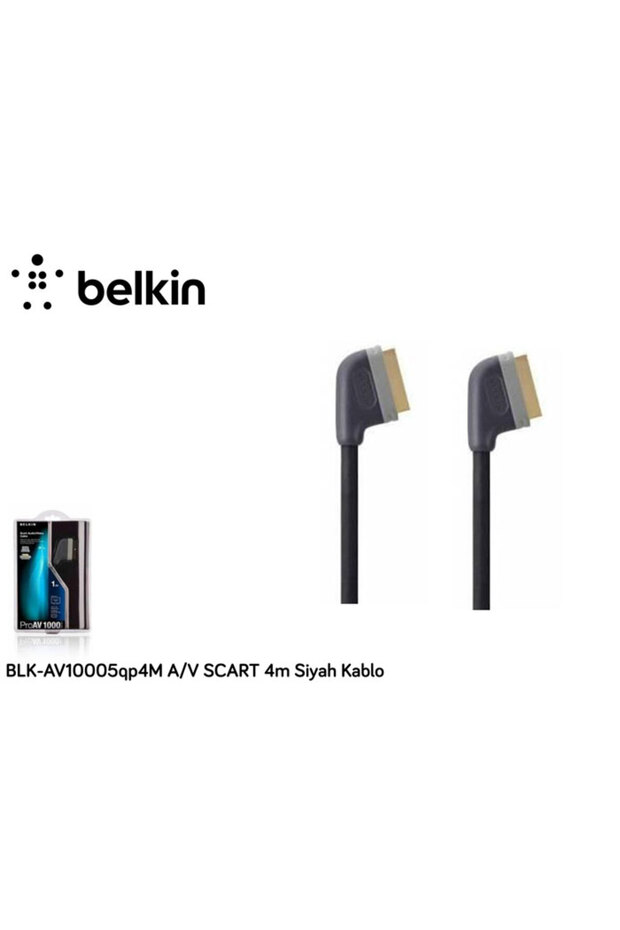 Belkin A/V Scart 4m Black Cable