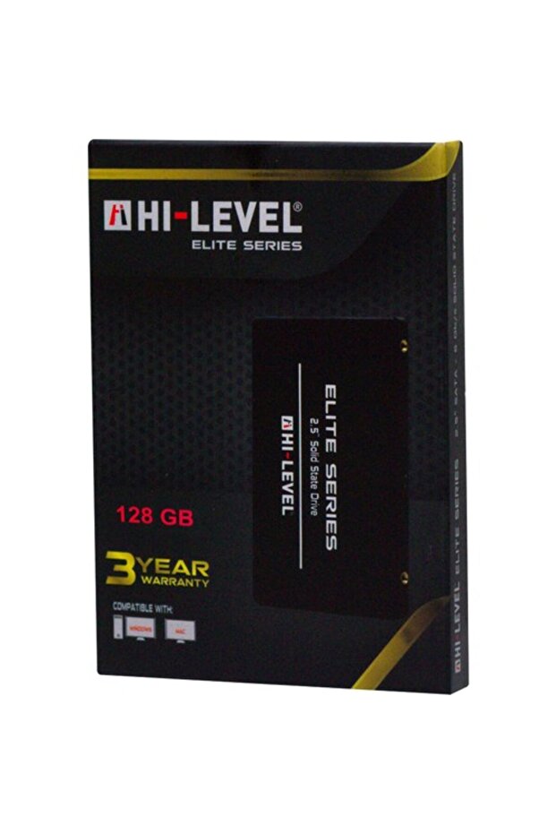 Hi-level elite series 128gb 560/540mb/s 2.5" sata 3.0 ssd hlv-ssd30elt/128g