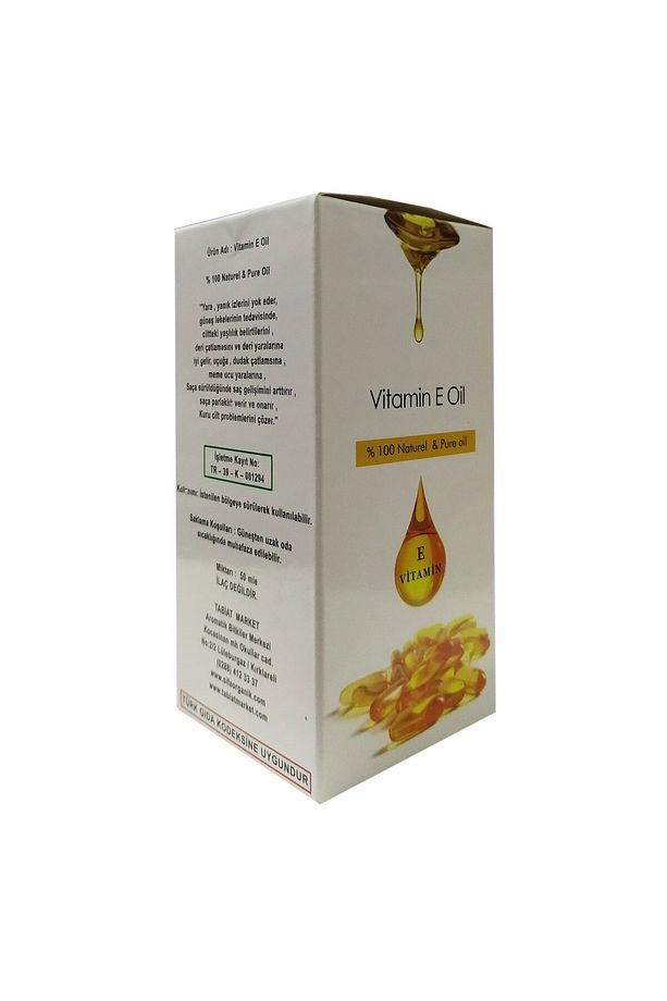 Saf E Vitamini Yağı 50 ML - Saç ve Cilt Bakımı - 5