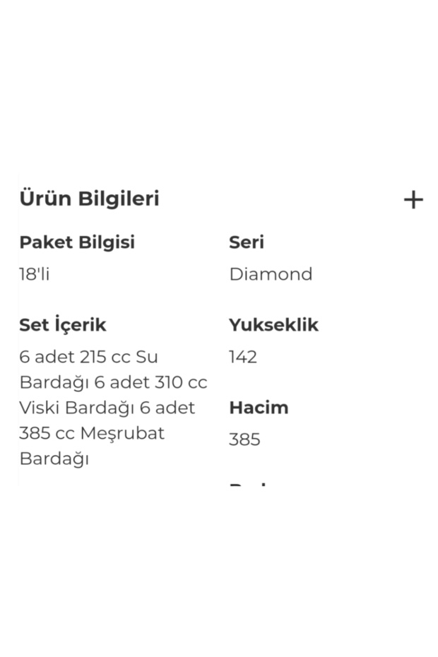 18 Parça Meşrubat & Su Bardağı - 3