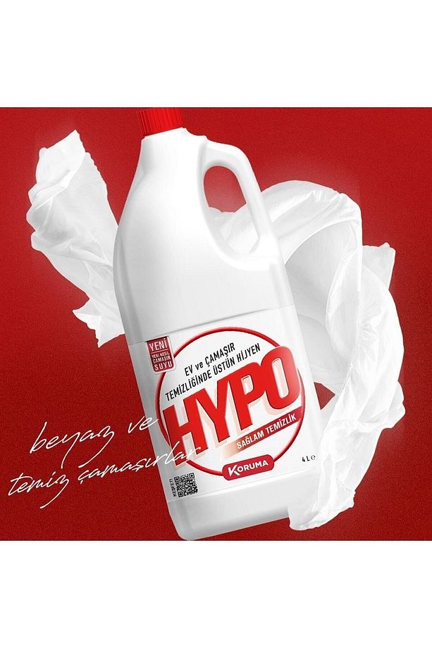 Hypo Çamaşır Suyu 4000 Ml - 4`lü Paket - 5