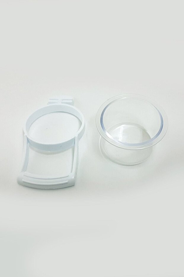 Round Food Bowl with Perches for Your Birds - 1 Piece