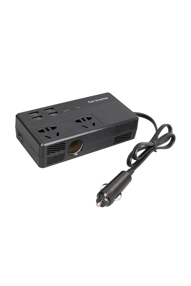 DXT POWERMASTER CZ02 12V 24V 12 24 VOLT 200 WATT 4 USB + TYPE C GİRİŞLİ ARAÇ POWER INVERTER - 3