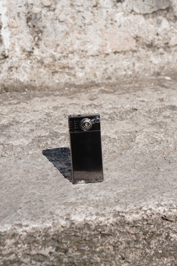 Vintage Tasarım Metal Tek Torch Çakmak - 2