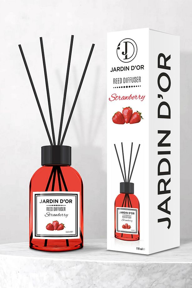 Strawberry Reed Dıffuser Çubuklu Oda Kokusu 110 Ml 8681529300332 - 5