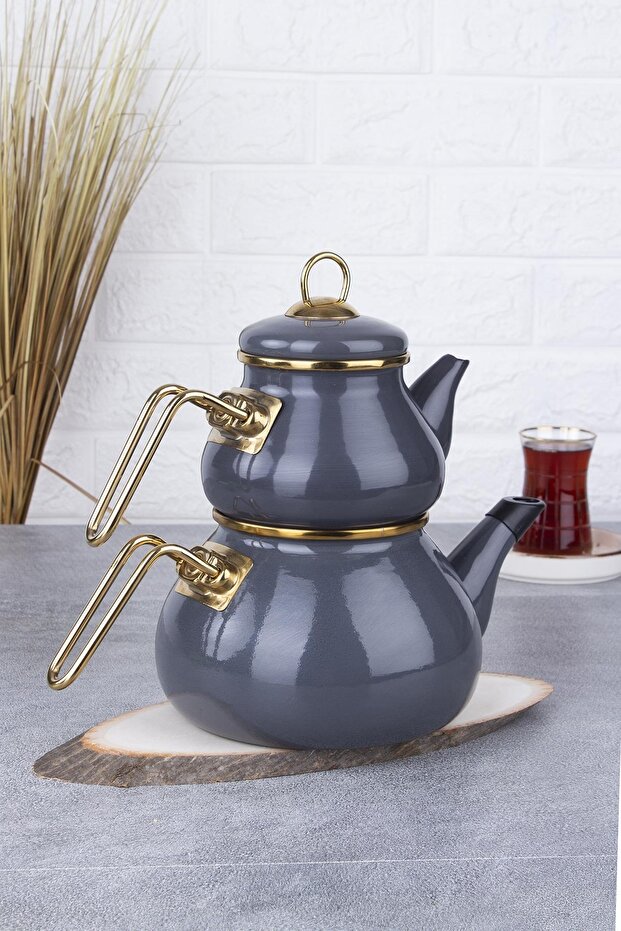 Emaye Çaydanlık - 1