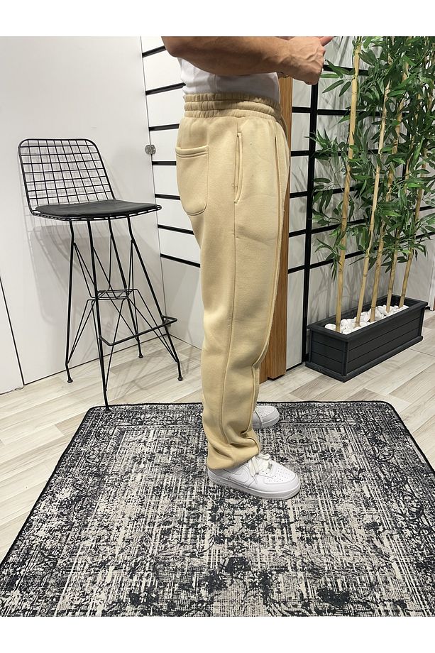 Hardal Şerit Detaylı Baggy Eşofman - 3