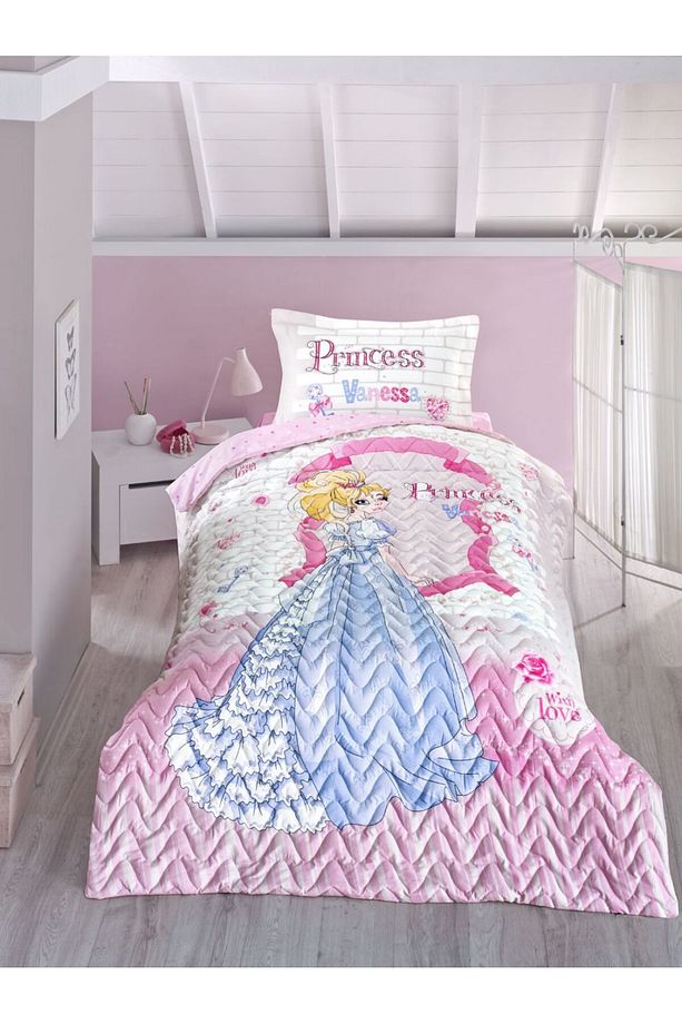 Pembe Her mevsim Set Tek Kişilik - 1