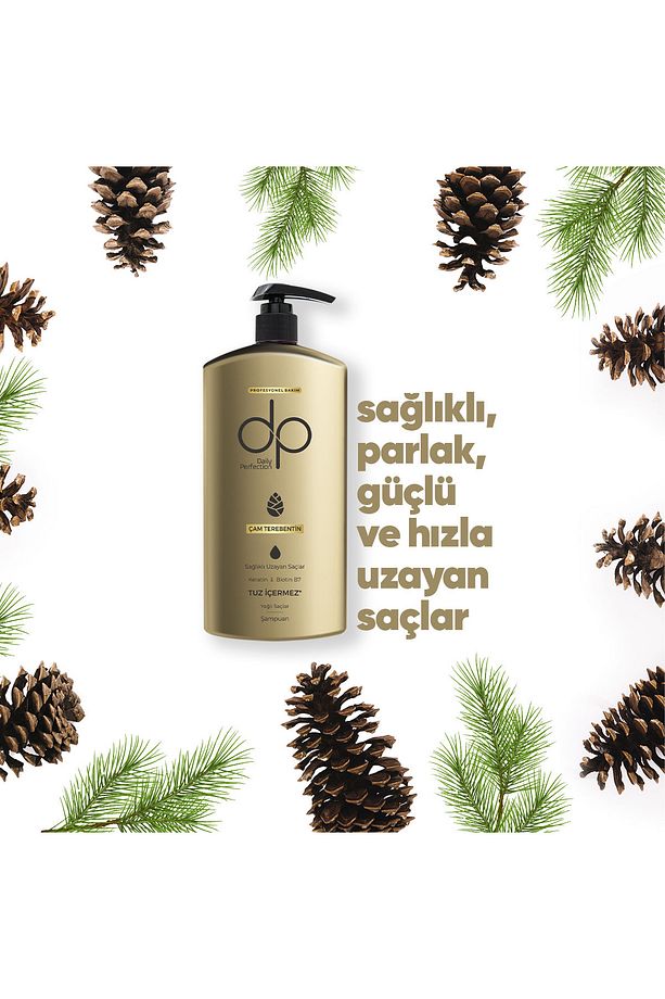 Çam Terebentin Tuzsuz Şampuan 2 Adet 800 ml - 2