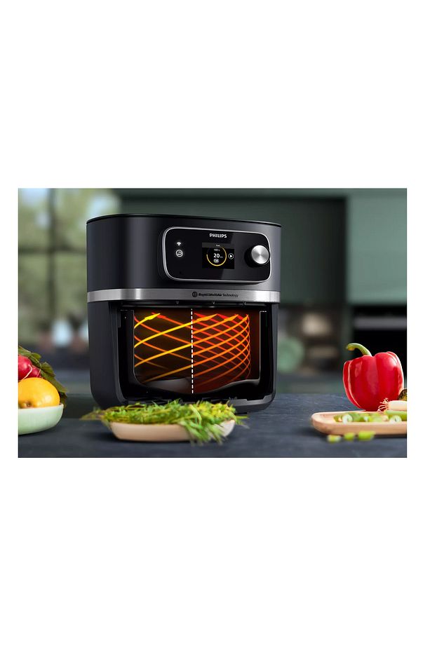 Combi 7000 Serisi XXL Connected Airfryer Siyah 2225Watt NutriU uygulaması - 1