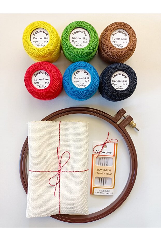 Kanaviçe - Etamin Nakış Seti - 1