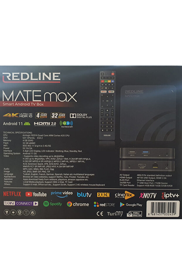 Mate Max 32GB Tv Box - 4
