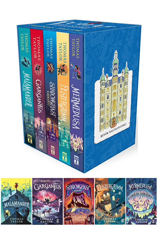 Malamander Serisi 5 Kitap Kutulu Set - Thomas Taylor