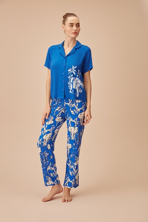 Cobalt Maskülen Pijama Takımı - 2
