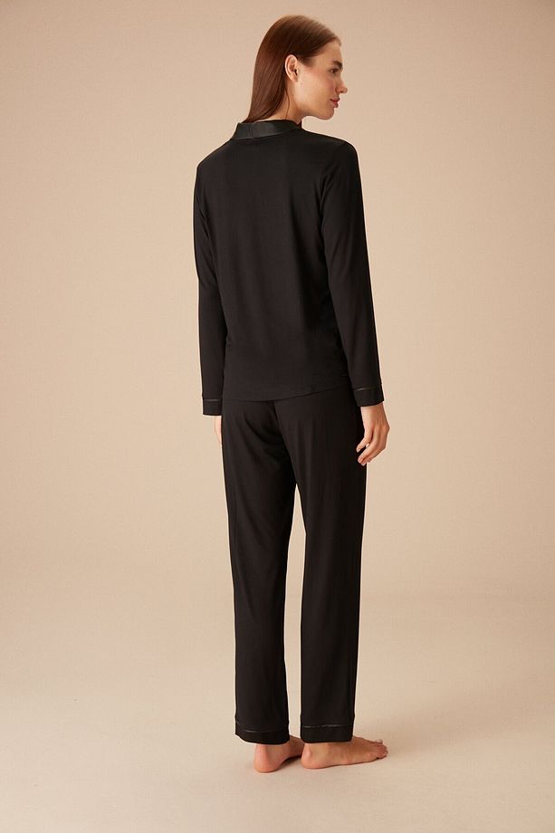 Elegant Maskülen Pijama Takımı - 4