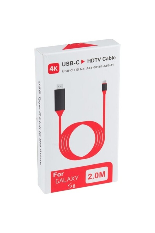 Hd 1080P Tv USB 3.1 2m Converter Usb-C Adapter Cable Type-C to HDMI Cable Hdtv Tablet U