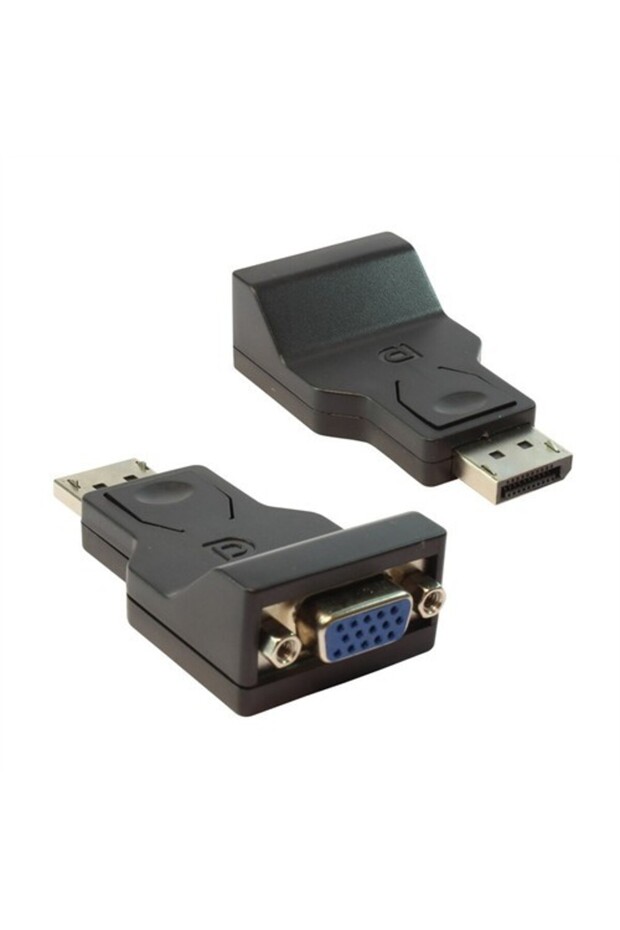 Ti-mesh Vga F to Dp M High Quality Converter - Gold/black