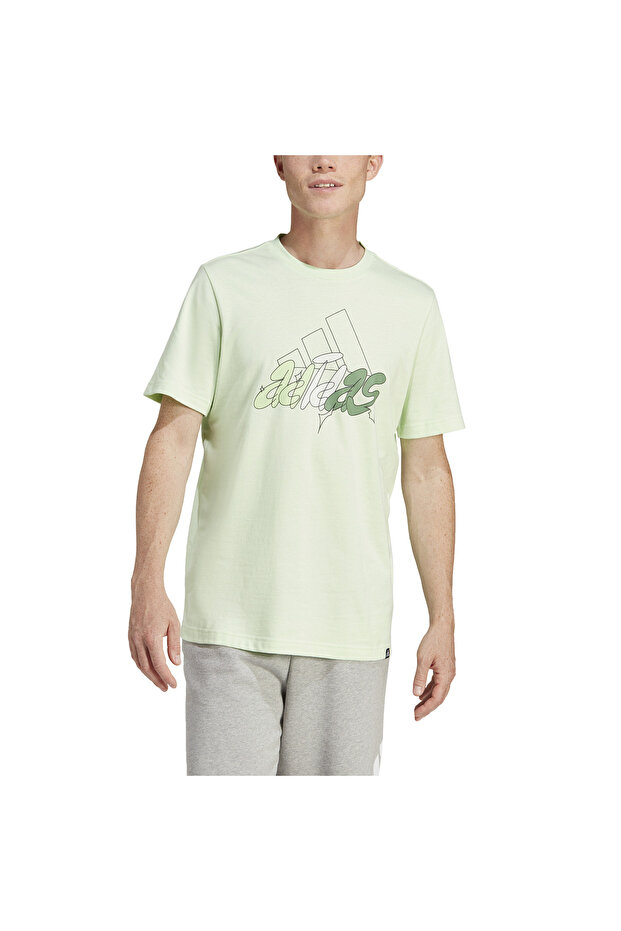 Illustrated Badge Graphic T-Shirt - IN6243