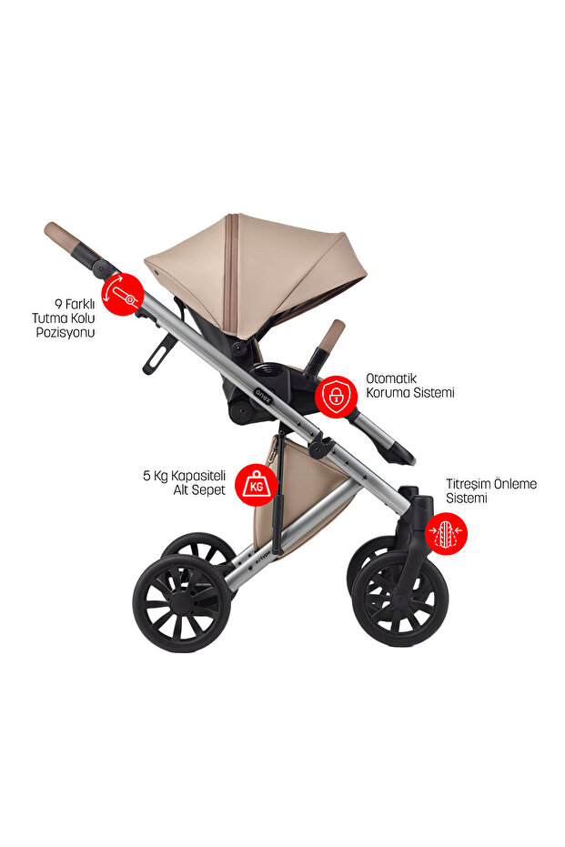 E/type - 3'ü 1 arada Set Şeftali - 7